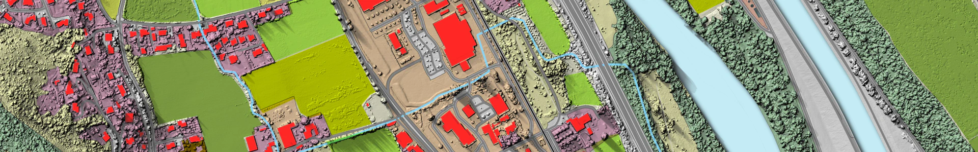 3D Aerial Lidar Landscape
