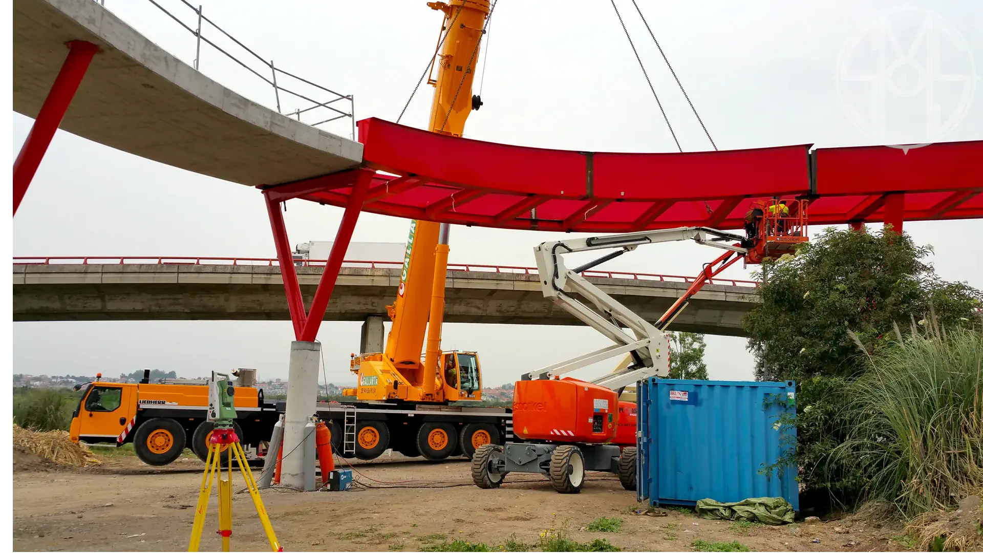 Footbridge Setting Out
